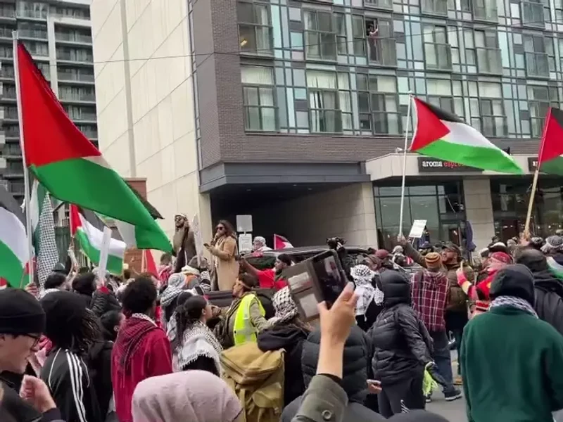 PYM Toronto All Out for Palestine Protest_#39